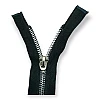unisex Kemik Fermuar 80 cm T6 Timsah Dişli Kaplama Dişli Açık Uçlu - Separe ZPK0080T6TMK