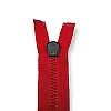Molded Zipper 80 cm, 31,50" #9 Metal Imatation Metalized Teeth Open End - Separe ZPK0080T9MGK