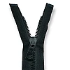 Molded Zipper 80 cm, 31,50" #9 Metal Imatation Metalized Teeth Open End - Separe ZPK0080T9MGK