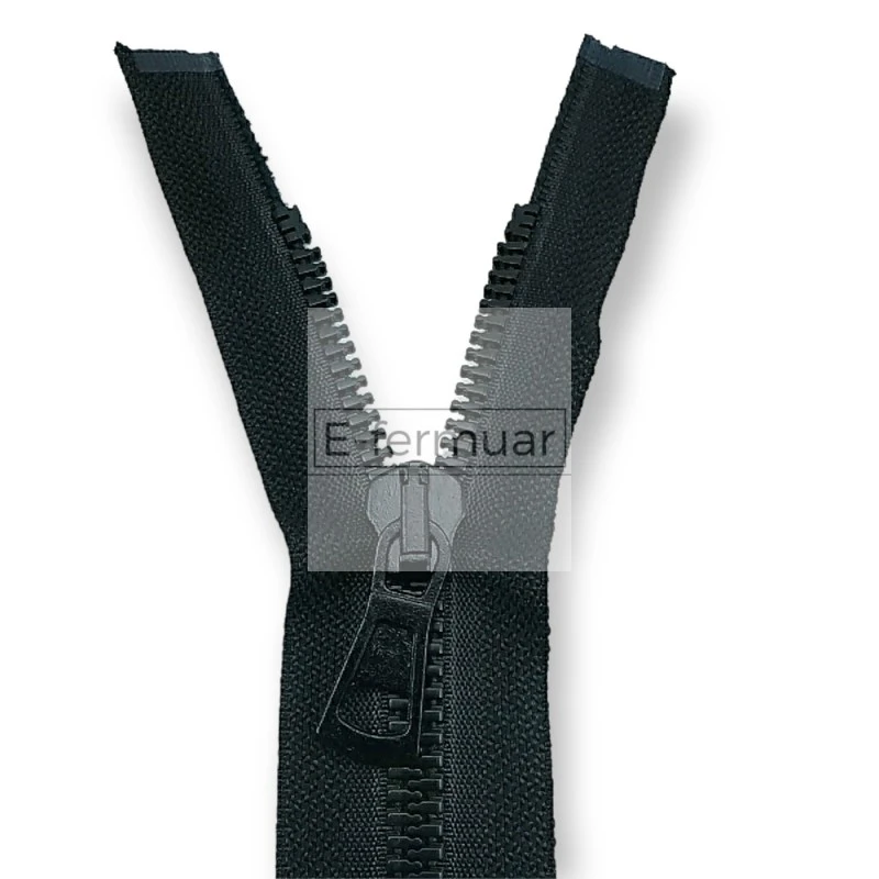 unisex Kemik Fermuar 80 cm T9 Metal Diş Görünümlü Açık Uçlu - Separe ZPK0080T9MG