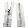 60 cm #5 23,62" Nylon Coil Metallic Teeth Jacket Zipper Open End - Separating ZPSM0060T10 60 cm #5 23,62" Nylon Coil Metallic Teeth Jacket Zipper Open End - Separating ZPSM0060T10