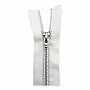 70 cm Tip 10 Naylon Fermuar Metalik Diş Rengi Açık Uçlu - Separe ZPSM0070T10