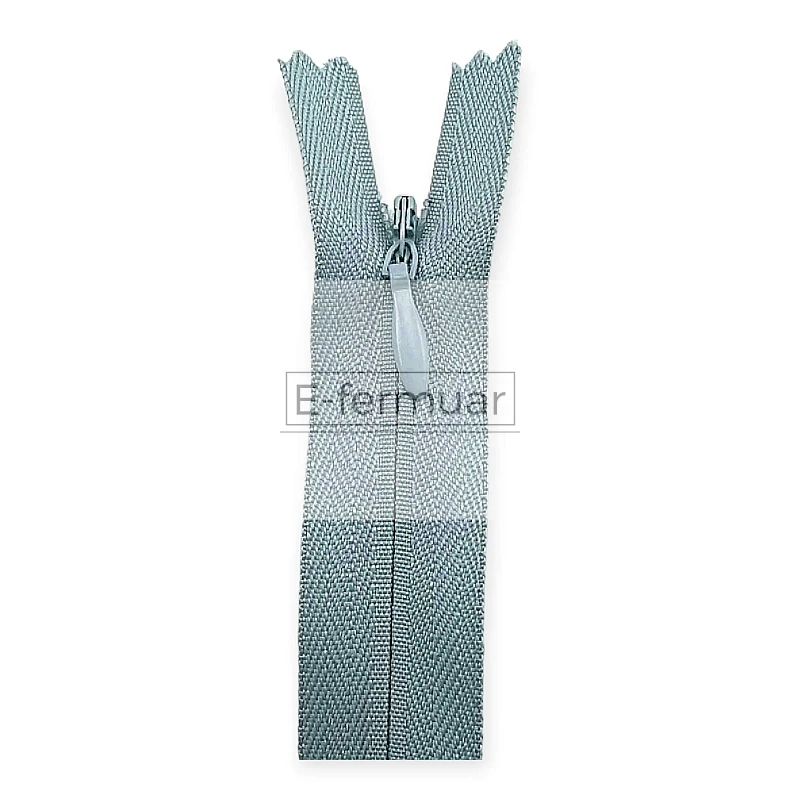 60 cm Gizli Fermuar Bez Açık Gri 444 Kapalı Uçlu ZP6016PROMO 60 cm Gizli Fermuar Bez Açık Gri 444 Kapalı Uçlu ZP6016PROMO