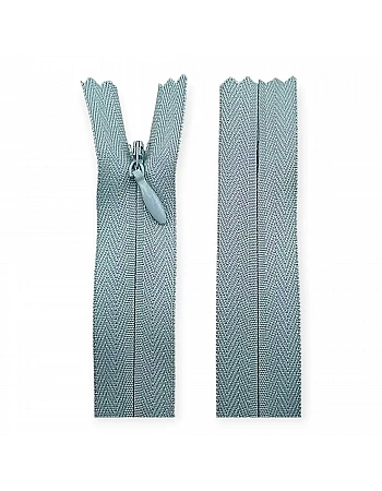 60 cm Gizli Fermuar Bez Açık Gri 444 Kapalı Uçlu ZP6016PROMO