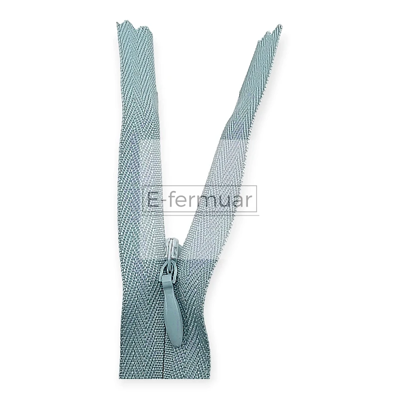 60 cm Gizli Fermuar Bez Açık Gri 444 Kapalı Uçlu ZP6016PROMO 60 cm Gizli Fermuar Bez Açık Gri 444 Kapalı Uçlu ZP6016PROMO