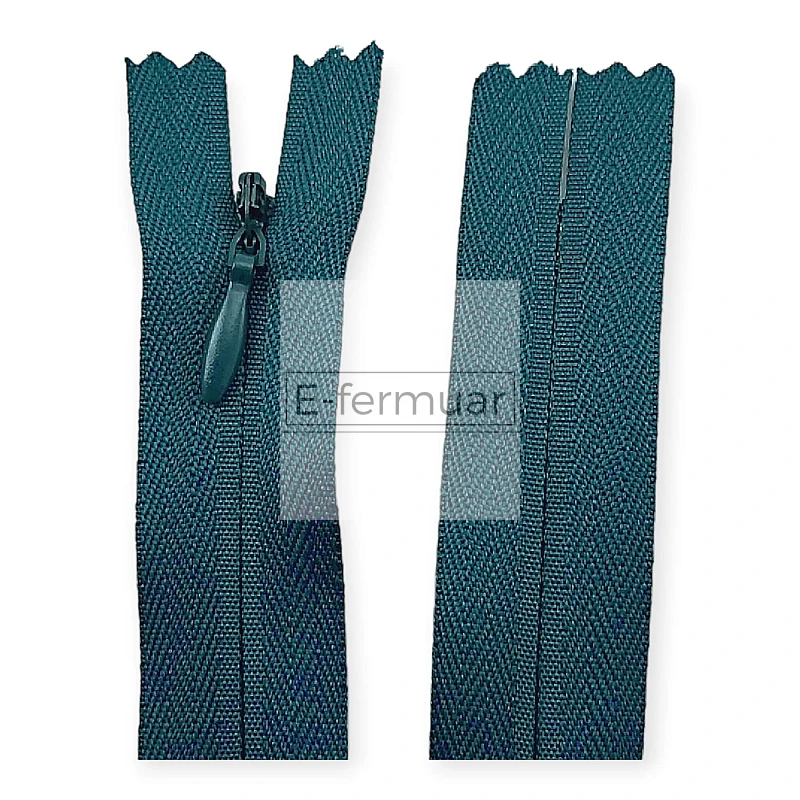 60 cm Gizli Fermuar Bez Mavi 225 Kapalı Uçlu ZP6018PROMO 60 cm Gizli Fermuar Bez Mavi 225 Kapalı Uçlu ZP6018PROMO