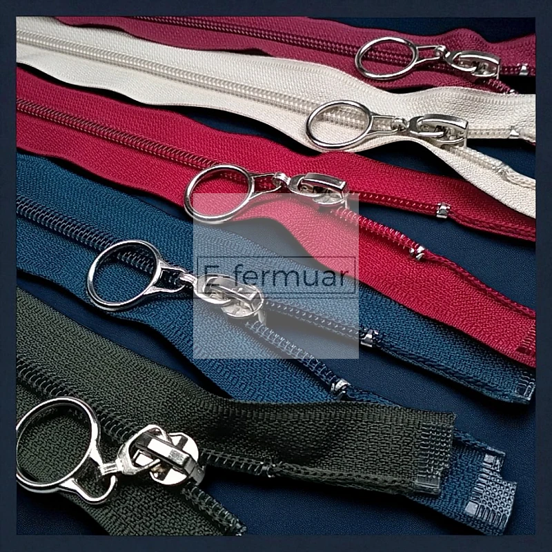 47 cm #5 Nylon Coat Zipper – Open End (Separate) ZPHSN0047T10