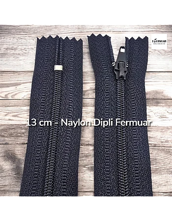 13 cm Nylon Pocket Zipper with Bottom - NC0013T5