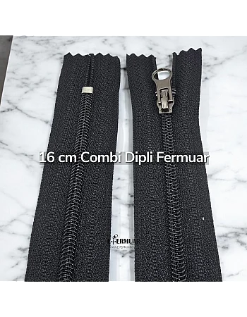 16 cm Combi Handle Nylon Pocket with Zipper Bottom - NC0016T10C