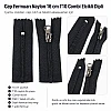 16 cm Combi Handle Nylon Pocket with Zipper Bottom - NC0016T10C