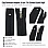 16 cm Combi Handle Nylon Pocket with Zipper Bottom - NC0016T10C