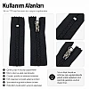 16 cm Combi Handle Nylon Pocket with Zipper Bottom - NC0016T10C