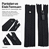 16 cm Special Handle Nylon Pocket with Zipper Bottom - NC0016T5Ö