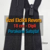 18 Cm Özel Elcikli Naylon Cep Fermuarı Dipli -  NC0018T3Ö