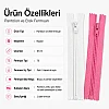 18 Cm Naylon Cep Fermuarı -  Dipli - NC0018T5