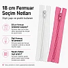 18 Cm Naylon Cep Fermuarı -  Dipli - NC0018T5