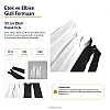 35 cm Tül Şeritli Dipli Gizli Fermuar Tip 3 | Elbise, Etek ve Abiye İçin | NC0035TUL