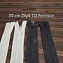 35 cm Dipli Tül Fermuar -  NC0035TUL