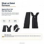 65 cm Nylon Jacket Zipper, Open End (Separate) - NC0065T10