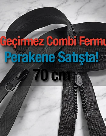 70 cm TPU Combi Waterproof Zipper NC0070SG