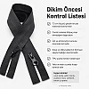 73 cm Tpu Su Geçirmez Fermuar NC0073SG
