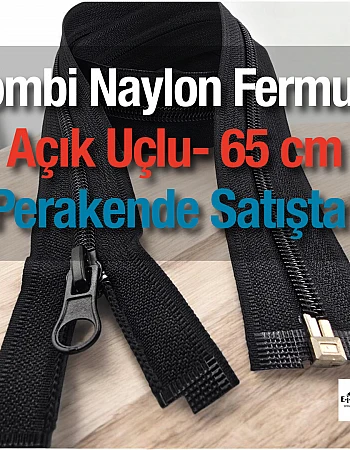 65 Cm Naylon Mont Fermuarı Açık Uçlu (Separe)  -  PR0065T10