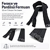 120 cm Naylon Ters Ferace Fermuarı | Uzun Dış Giyim İçin | ZP00120S
