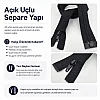 120 cm Naylon Ters Ferace Fermuarı | Uzun Dış Giyim İçin | ZP00120S