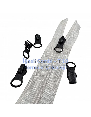 Pin-Type Combi Zipper Pull T 10 - KRSCT10