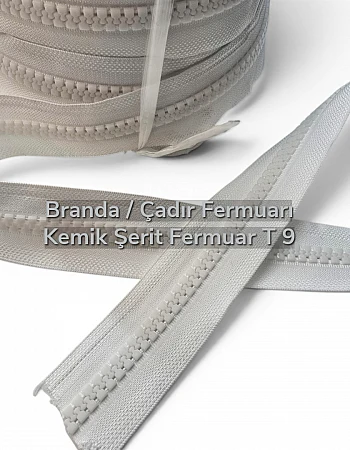Zipper Strip Tarpaulin Tent Bone T 9 -SRTCFT9