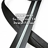 Waterproof White Striped Zipper TPU T 4 - SRTSGOT4