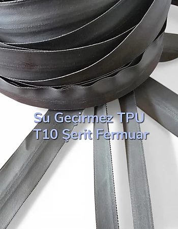Su Geçirmez Şerit fermuar TPU T 10 - SRTSGT10