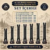 7 Adet Su Geçirmez Fermuar Seti – Outdoor, Mont, Çanta ve Teknik Tekstil İçin - ST-0004T5