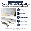 10 metre uzunluğunda T10 naylon şerit fermuar ve 10 krüsör içeren set.