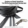 T10 TPU Waterproof Zipper Tape Set for Outdoor and Technical Textiles – 10 Meters + 10 Sliders - ST-0010