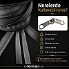 10-metre #5 TPU waterproof zipper set, ideal for outdoor projects.