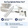 200 metres of #5 chunky tape zipper and 100 slider sets for tarpaulin and tent workshops.