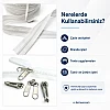 200 metres of #5 chunky tape zipper and 100 slider sets for tarpaulin and tent workshops.