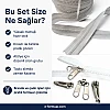 200 metres of #5 chunky tape zipper and 100 slider sets for tarpaulin and tent workshops.