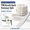 Durable and long-lasting #5 chunky tape zipper, 50 metres long with 25 sliders.