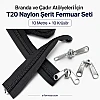 #10 Nylon Zipper Chain Set for Tarpaulin & Tent Work – 10 m / 32.81 ft + 10 Sliders ST-0013