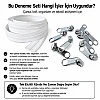 Atölyeler İçin Tip 10 Naylon Şerit Fermuar Deneme Seti – 10 Metre + 10 Tek Elcikli Kürsör ST-T10T-NAYLON-10M10C