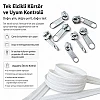 Atölyeler İçin Tip 10 Naylon Şerit Fermuar Deneme Seti – 20 Metre + 10 Tek Elcikli Kürsör ST-T10T-NAYLON-20M10C