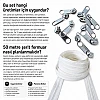 Atölyeler İçin Tip 10 Naylon Şerit Fermuar Orta Seviye – 50 Metre + 25 Tek Elcikli Kürsör ST-T10T-NAYLON-50M25C