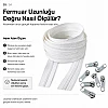 Kırlent ve Yastık Kılıfları İçin Tip 5 Naylon Şerit Fermuar Üst Seviye Seti – 200 Metre + 400 Tek Elcikli Kürsör ST-T5T-NAYLON-200M400K