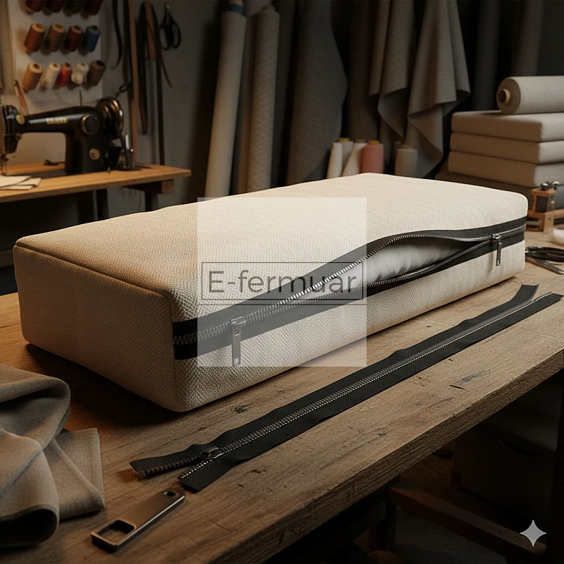 100 cm Naylon Fermuar Tip 10 Açık Uçlu - Separe ZPS0100T10