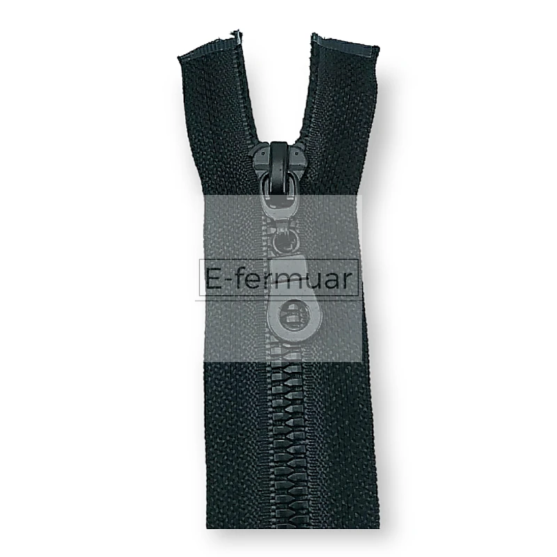 unisex Kemik Fermuar 65 cm T6 Timsah Diş Açık Uçlu - Separe ZPK0065T6TM