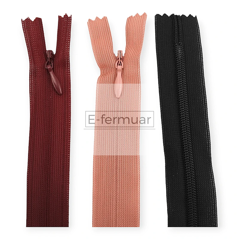 Gizli Fermuar 18 cm Tül Elbise ve Etek Fermuarı ZPG0018TUL Gizli Fermuar 18 cm Tül Elbise ve Etek Fermuarı ZPG0018TUL