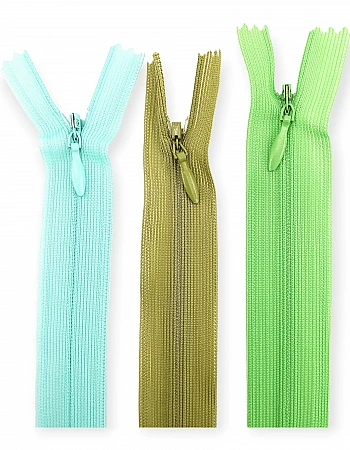 Hidden Zipper 22 Cm #3 8,66" Tulle Dress and Skirt Zipper ZPG0022TUL