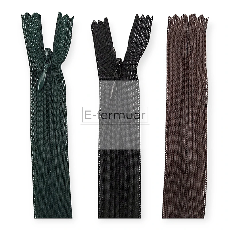 Gizli Fermuar 50 cm Tül Elbise ve Etek Fermuarı ZPG0050TUL Gizli Fermuar 50 cm Tül Elbise ve Etek Fermuarı ZPG0050TUL